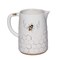 Transpac Dolomite Bee Pitcher Multicolored for Spring Serving and Entertaining